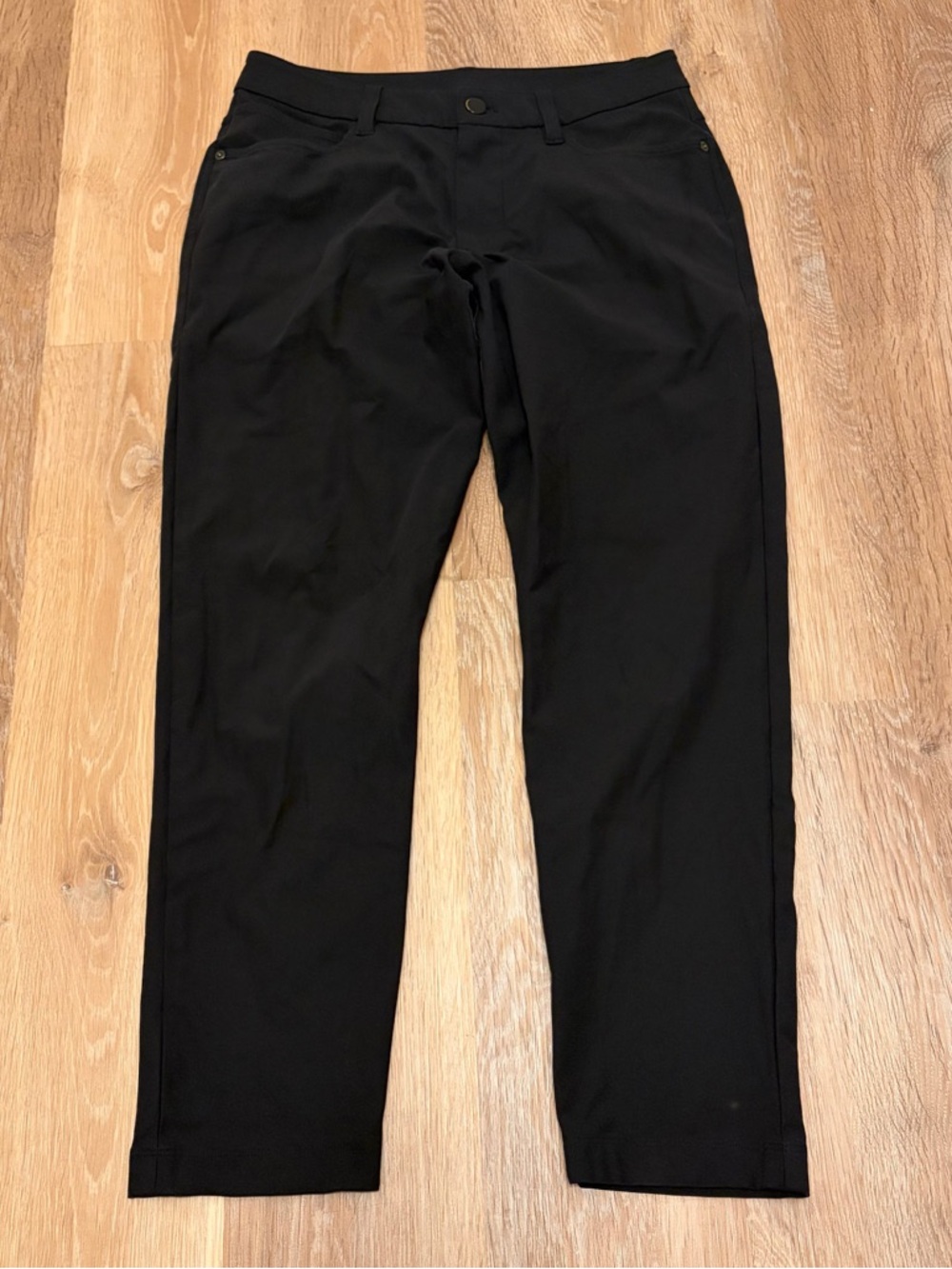 Lululemon Men’s ABC Slim Pants Classic Black Warpstreme 28